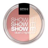 Gabriella Salvete Show It! Blush & Highlighter Ρουζ για γυναίκες 9 gr Απόχρωση 02