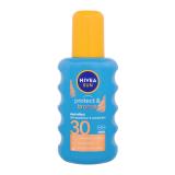 Nivea Sun Protect & Bronze Sun Spray SPF30 Αντιηλιακό προϊόν για το σώμα 200 ml