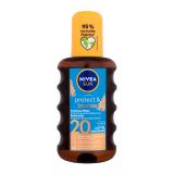 Nivea Sun Protect & Bronze Oil Spray SPF20 Αντιηλιακό προϊόν για το σώμα 200 ml