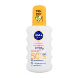 Nivea Sun Sensitive Immediate Protect+ Sun-Allergy SPF50+ Αντιηλιακό προϊόν για το σώμα 200 ml