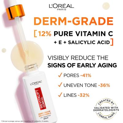 L&#039;Oréal Paris Revitalift Clinical Pure 12% Vitamin C Ορός προσώπου για γυναίκες 30 ml