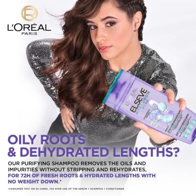 L&#039;Oréal Paris Elseve Hyaluron Pure Σαμπουάν για γυναίκες 400 ml