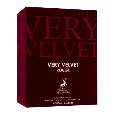 Maison Alhambra Very Velvet Rouge Eau de Parfum για γυναίκες 100 ml