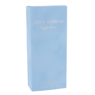 Dolce&amp;Gabbana Light Blue Eau de Toilette για γυναίκες 100 ml ελλατωματική συσκευασία
