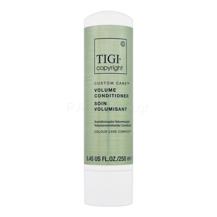 Tigi Copyright Custom Care Volume Conditioner Μαλακτικό μαλλιών για γυναίκες 250 ml