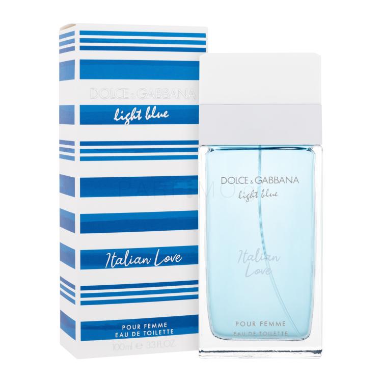 Dolce&amp;Gabbana Light Blue Italian Love Eau de Toilette για γυναίκες 100 ml