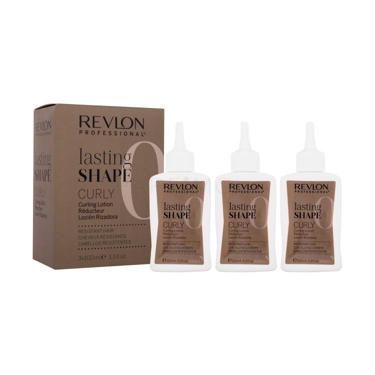 Revlon Professional Lasting Shape Curly Curling Lotion Resistant Hair 0 Προϊόντα για μπούκλες για γυναίκες 3x100 ml