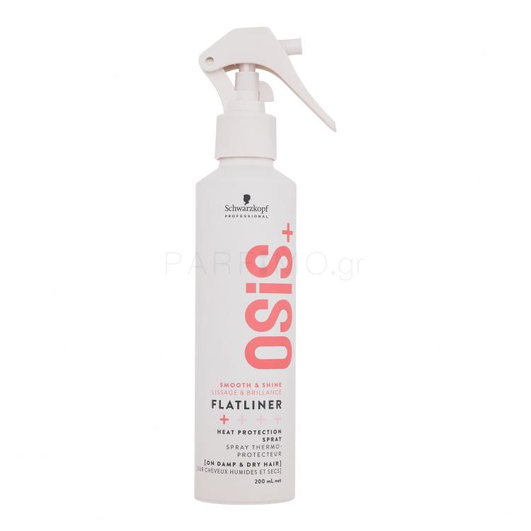 Schwarzkopf Professional Osis+ Flatliner Heat Protection Spray Για τη θερμική επεξεργασία των μαλλιών για γυναίκες 200 ml