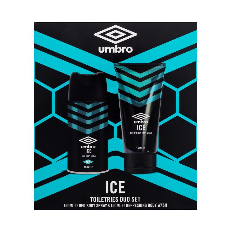 UMBRO Ice Σετ δώρου αποσμητικό 150 ml + αφρόλουτρο 150 ml