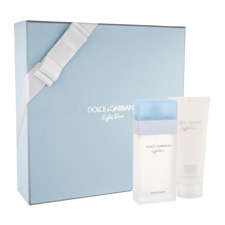 Dolce&amp;Gabbana Light Blue Σετ δώρου EDT 50 ml +κρέμα σώματος 100 ml