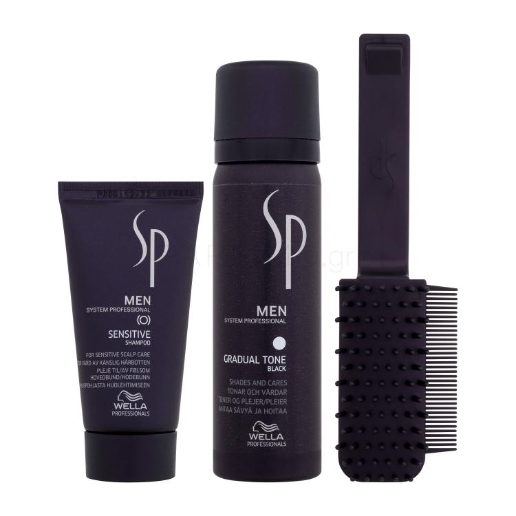 Wella Professionals SP Men Gradual Tone Βαφή μαλλιών για άνδρες 90 ml Απόχρωση Black