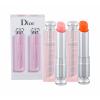 Christian Dior Addict Lip Glow Duo Σετ δώρου βάλσαμο για τα χείλη 3,5 g + βάλσαμο για τα χείλη Lip Glow Reviver Balm 3,5 g 004 Coral