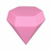 Gabriella Salvete Diamond Sponge Diamond Sponge Σφουγγαράκι για μεικ απ για γυναίκες 1 τεμ Απόχρωση Pink