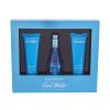 Davidoff Cool Water Woman Σετ δώρου EDT 50 ml + λοσιόν σώματος 50 ml + αφρόλουτρο 50 ml κατεστραμμένη συσκευασία