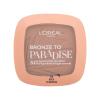 L&#039;Oréal Paris Bronze To Paradise Bronzer για γυναίκες 9 gr Απόχρωση 03 Back To Bronze