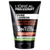 L&#039;Oréal Paris Men Expert Pure Carbon Anti-Imperfection 3in1 Καθαριστικό τζελ για άνδρες 100 ml