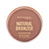 Rimmel London Natural Bronzer Ultra-Fine Bronzing Powder Bronzer για γυναίκες 14 gr Απόχρωση 002 Sunbronze