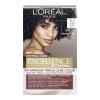 L&#039;Oréal Paris Excellence Creme Triple Protection No Ammonia Βαφή μαλλιών για γυναίκες 48 ml Απόχρωση 1U Black