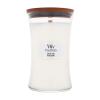 WoodWick White Teak Αρωματικό κερί 610 gr