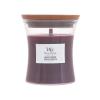 WoodWick Black Cherry Αρωματικό κερί 85 gr