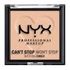 NYX Professional Makeup Can&#039;t Stop Won&#039;t Stop Mattifying Powder Πούδρα για γυναίκες 6 gr Απόχρωση 03 Light Medium