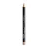 NYX Professional Makeup Slim Lip Pencil Μολύβι για τα χείλη για γυναίκες 1 gr Απόχρωση 822 Coffee