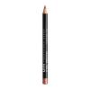 NYX Professional Makeup Slim Lip Pencil Μολύβι για τα χείλη για γυναίκες 1 gr Απόχρωση 828 Ever