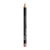 NYX Professional Makeup Slim Lip Pencil Μολύβι για τα χείλη για γυναίκες 1 gr Απόχρωση 809 Mahogany