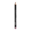 NYX Professional Makeup Slim Lip Pencil Μολύβι για τα χείλη για γυναίκες 1 gr Απόχρωση 834 Prune