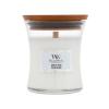 WoodWick White Teak Αρωματικό κερί 85 gr