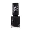 Rimmel London 60 Seconds Super Shine Βερνίκια νυχιών για γυναίκες 8 ml Απόχρωση 900 Rita´s Black