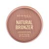 Rimmel London Natural Bronzer Ultra-Fine Bronzing Powder Bronzer για γυναίκες 14 gr Απόχρωση 003 Sunset