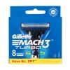 Gillette Mach3 Turbo Ανταλλακτικές λεπίδες για άνδρες Σετ