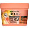 Garnier Fructis Hair Food Pineapple Glowing Lengths Mask Μάσκα μαλλιών για γυναίκες 400 ml