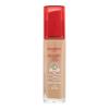 BOURJOIS Paris Healthy Mix Clean &amp; Vegan Radiant Foundation Make up για γυναίκες 30 ml Απόχρωση 55N Deep Beige