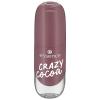 Essence Gel Nail Colour Βερνίκια νυχιών για γυναίκες 8 ml Απόχρωση 29 CRAZY cocoa