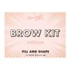 Barry M Brow Kit Προϊόντα για τη διαμόρφωση φρυδιών για γυναίκες 4,5 gr Απόχρωση Medium