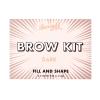 Barry M Brow Kit Προϊόντα για τη διαμόρφωση φρυδιών για γυναίκες 4,5 gr Απόχρωση Dark