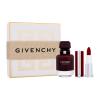Givenchy L&#039;Interdit Rouge Σετ δώρου EDP 50 ml + κραγιόν Le Rouge Deep Velvet 3,4 g 37 Rouge Grainé
