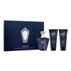 Afnan Turathi Blue Σετ δώρου EDP 90 ml + αφρόλουτρο 100 ml + βάλσαμο για μετά το ξύρισμα 100 ml
