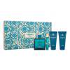 Versace Eros Σετ δώρου EDP 100 ml + EDP 10 ml + αφρόλουτρο 75 ml + βάλσαμο για μετά το ξύρισμα 75 ml