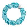 By Eloise London Silk Scrunchie Silver Heart Λαστιχάκι για τα μαλλιά για γυναίκες 1 τεμ Απόχρωση Turquoise