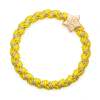 By Eloise London Woven Gold Star Λαστιχάκι για τα μαλλιά για γυναίκες 1 τεμ Απόχρωση Marigold