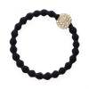 By Eloise London Bling Charms Snow Ball Λαστιχάκι για τα μαλλιά για γυναίκες 1 τεμ Απόχρωση černá