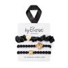 By Eloise London Set Bee Black Λαστιχάκι για τα μαλλιά για γυναίκες 1 τεμ