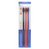 Swissdent Profi Colours Trio Soft-Medium Οδοντόβουρτσα 3 τεμ Απόχρωση Black, Red, Blue