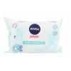 Nivea Baby Pure &amp; Sensitive Καθαριστικά μαντηλάκια για παιδιά 63 τεμ