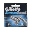 Gillette Sensor Excel Ανταλλακτικές λεπίδες για άνδρες 3 τεμ