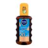 Nivea Sun Protect &amp; Bronze Oil Spray SPF20 Αντιηλιακό προϊόν για το σώμα 200 ml