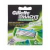Gillette Mach3 Sensitive Ανταλλακτικές λεπίδες για άνδρες 4 τεμ